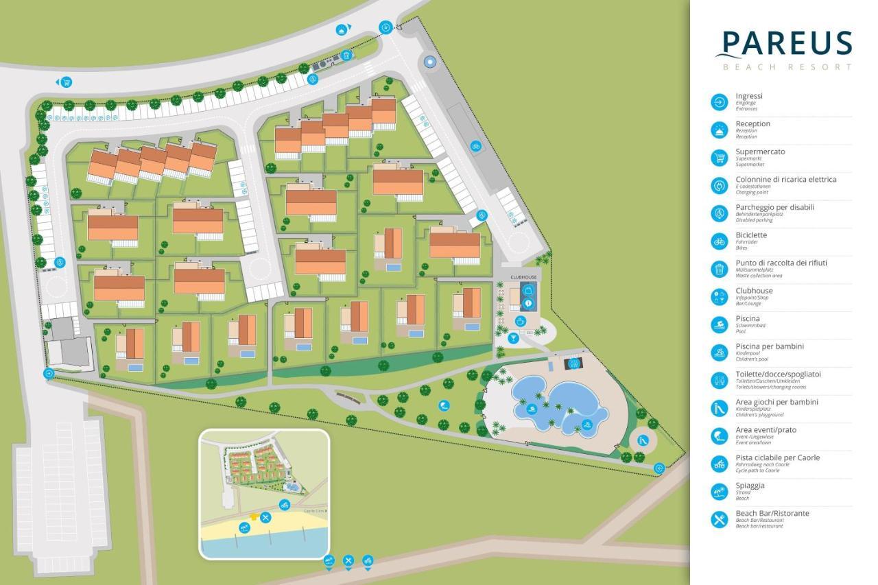 Pareus Beach Resort Caorle Exterior photo